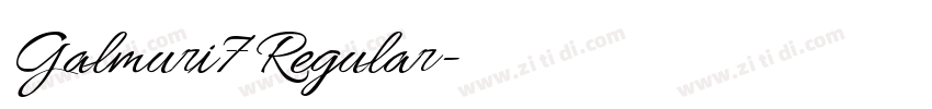 Galmuri7 Regular字体转换 Galmuri7 Regular字体转换